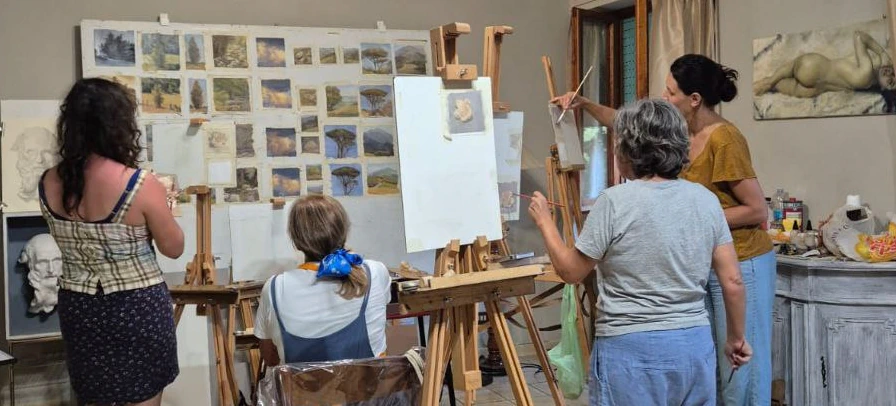 Lezioni di pittura ad olio