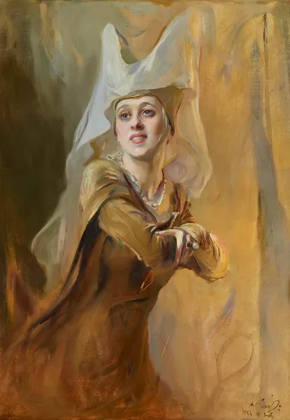 Gwen Ffrangcon Davies dipinta da Philip de László (1933)