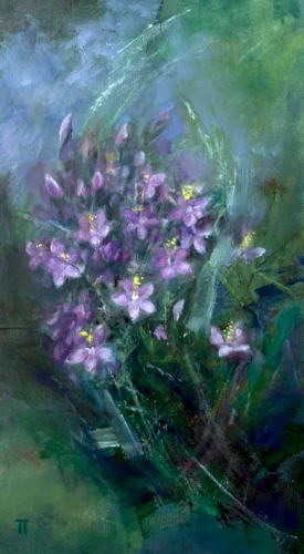 Centaury - Olio su pannello cm 20x35 